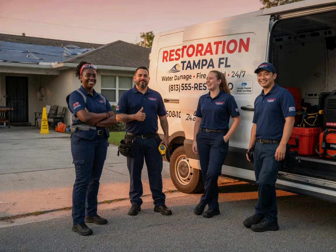 Water Damage Restoration company in Bentley, LA