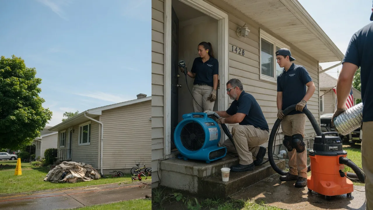 Water Damage Restoration in Bentley, LA near me